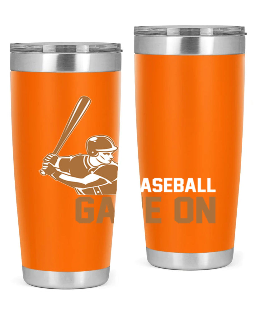 Baseball game 1446#- baseball- Tumbler