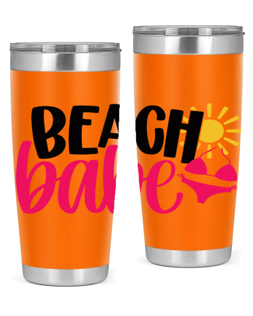 Beach Babe Style 52#- summer- Tumbler