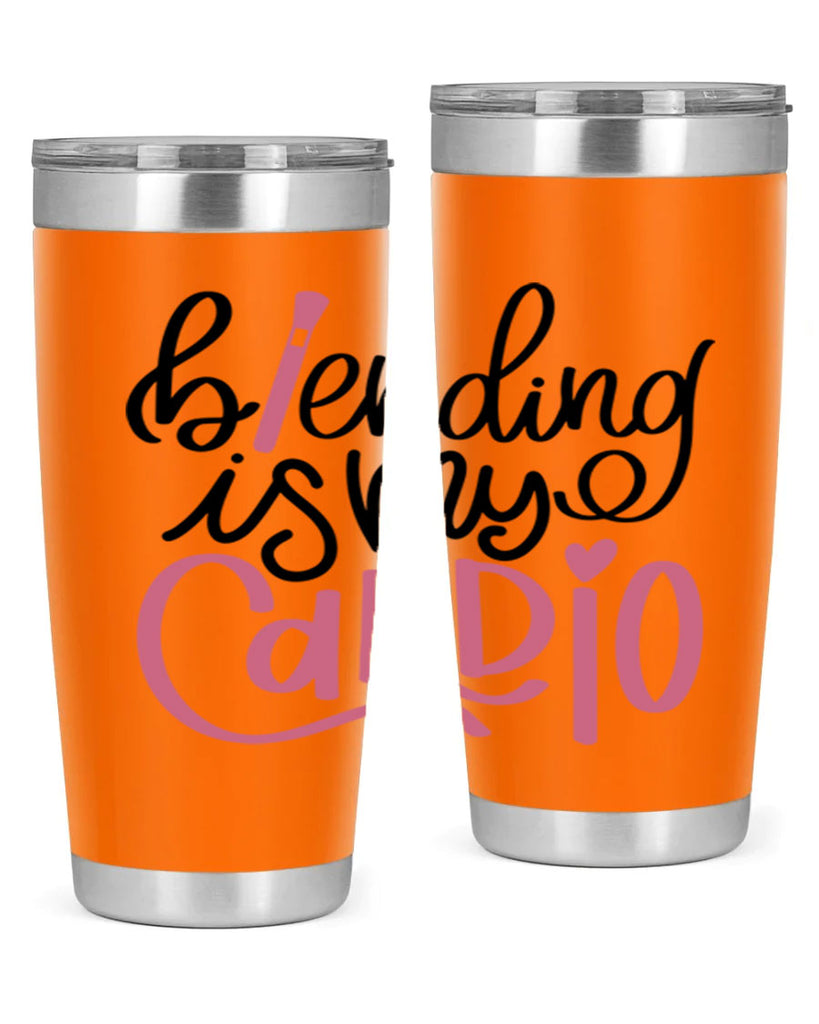 Blending is my Cardio Style 130#- make up- Tumbler