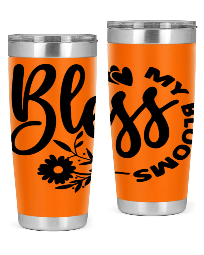 Bless My Blooms47#- spring- Tumbler