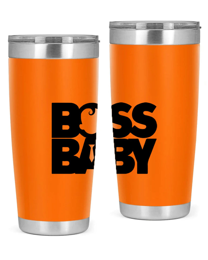 Boss Baby On Board 1#- black words phrases- Cotton Tank