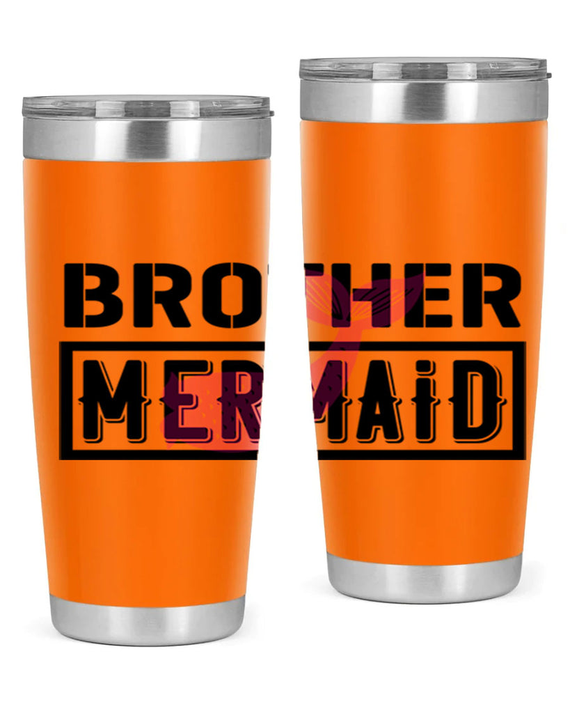 Brother mermaid 86#- mermaid- Tumbler