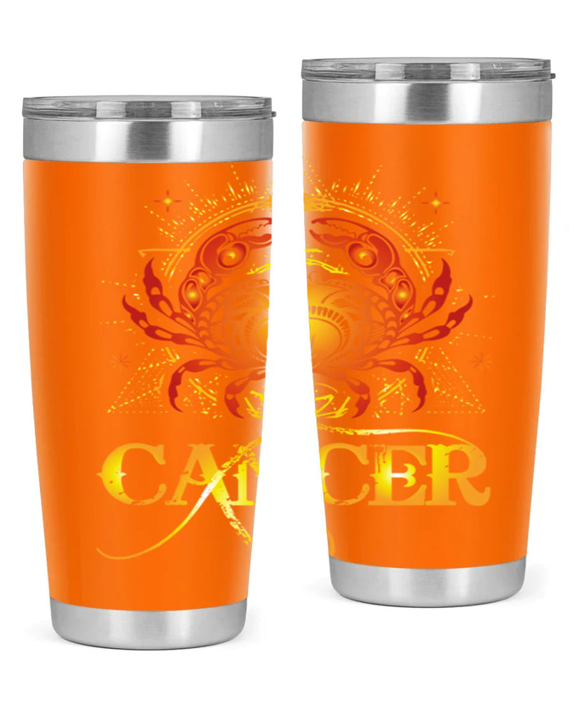 Cancer 163#- zodiac- Tumbler