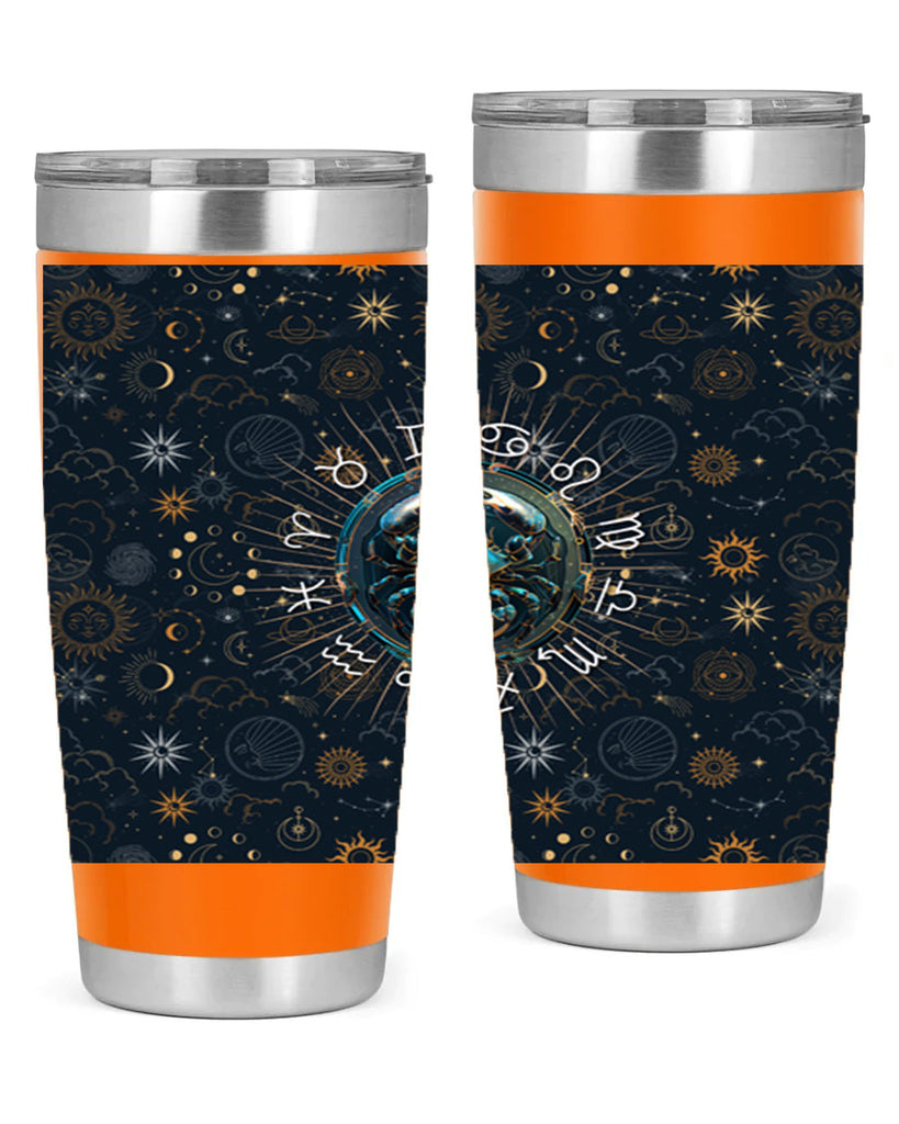 Cancer Straight 146#- zodiac- Tumbler