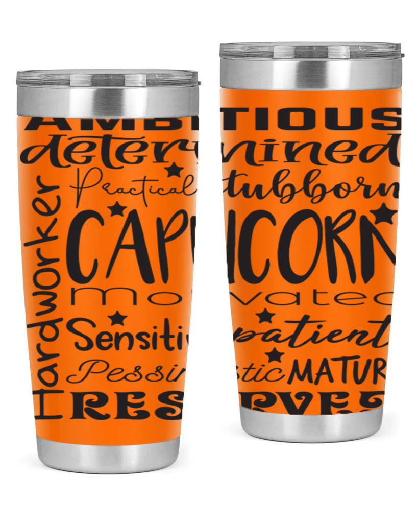 Capricorn 566#- zodiac- Tumbler