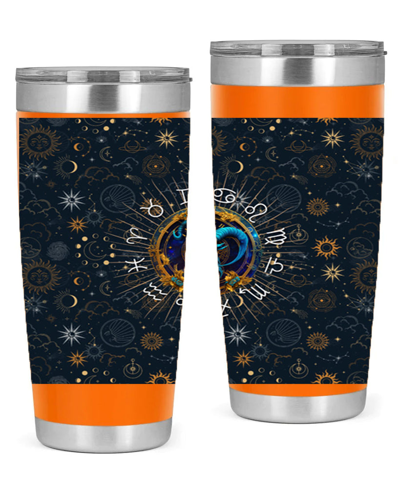 Capricorn Straight 184#- zodiac- Tumbler