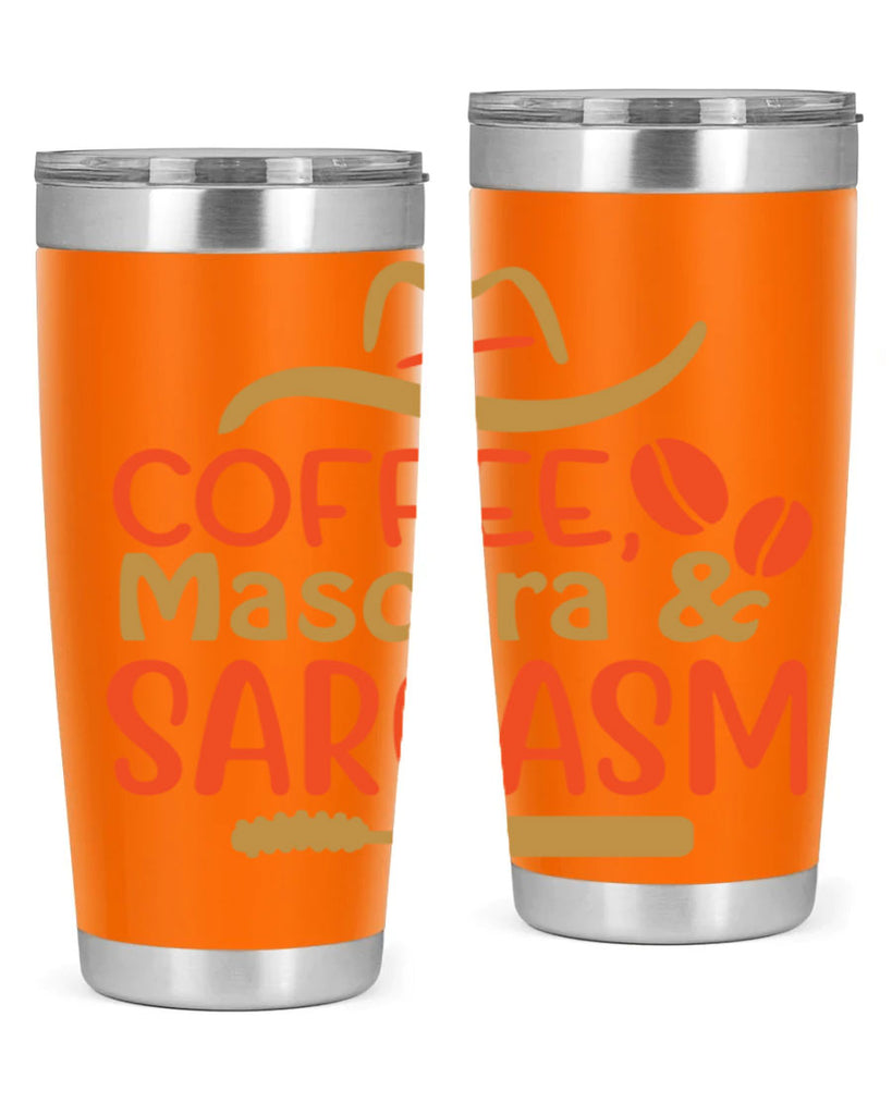 Coffee Mascara Sarcasm 21#- fashion- Cotton Tank