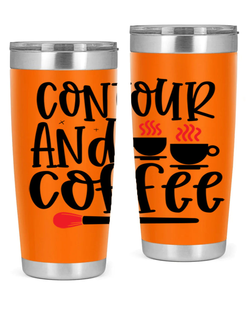 Contour And Coffee Style 242#- make up- Tumbler
