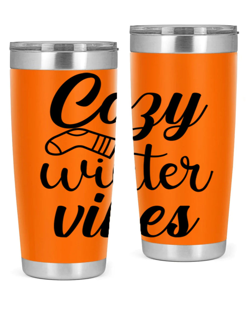 Cozy Winter Vibes 82#- winter- Tumbler