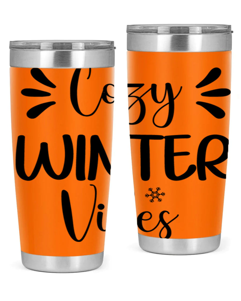 Cozy Winter Vibes76#- winter- Tumbler