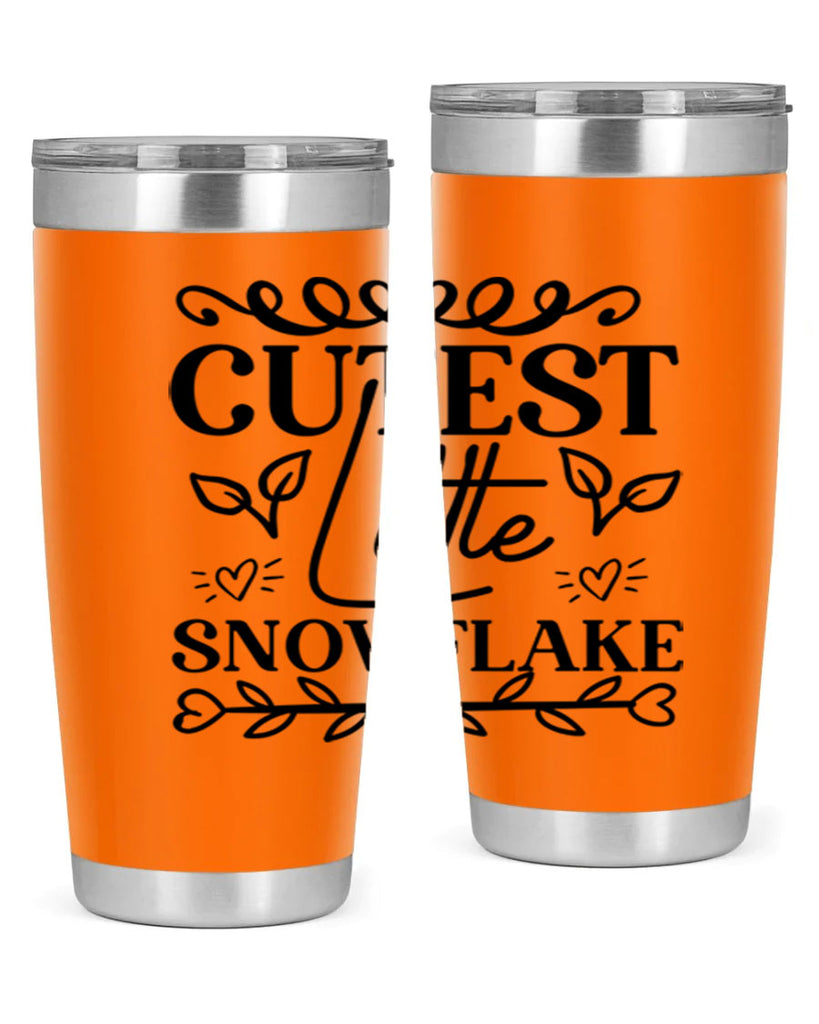 Cutest Little Snowflake 88#- winter- Tumbler