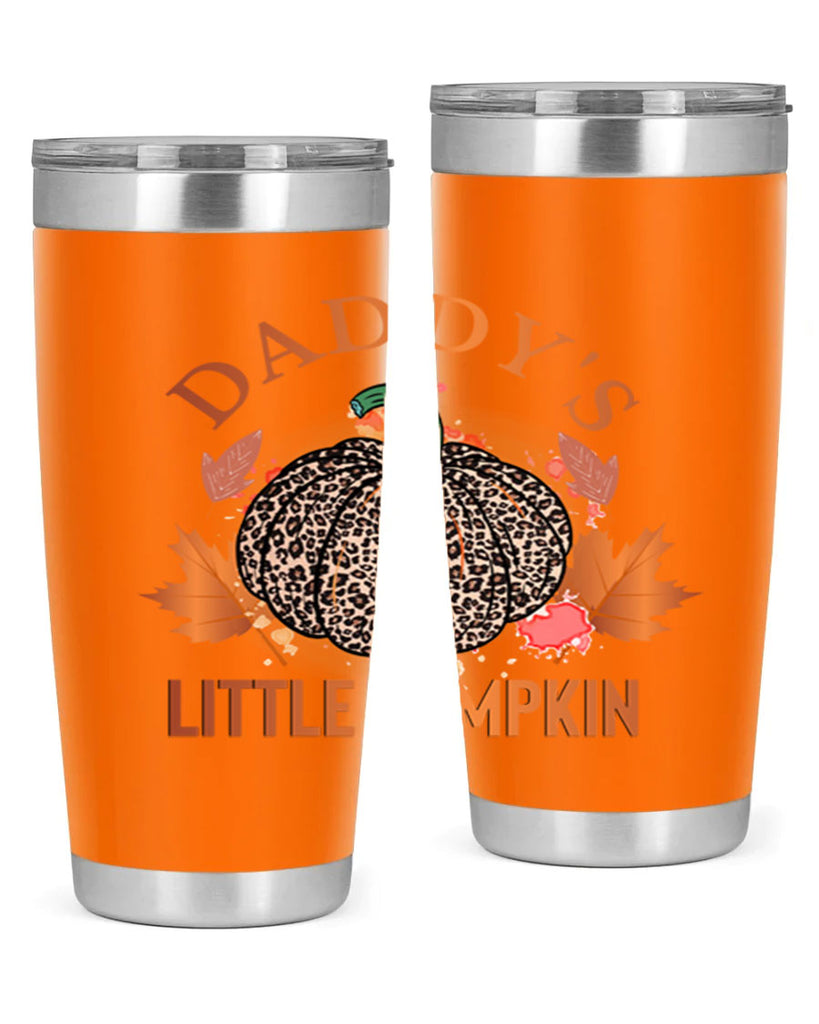Daddys Little Pumpkin 67#- fall- Tumbler