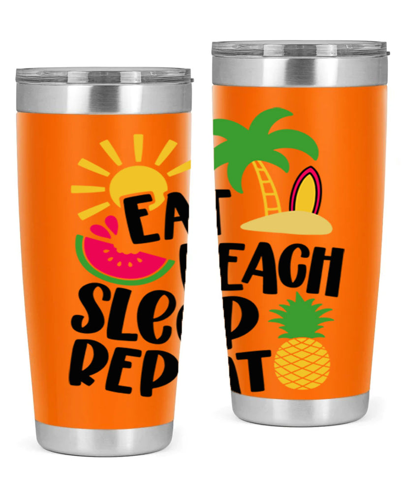Eat Beach Sleep Repeat Style 47#- summer- Tumbler