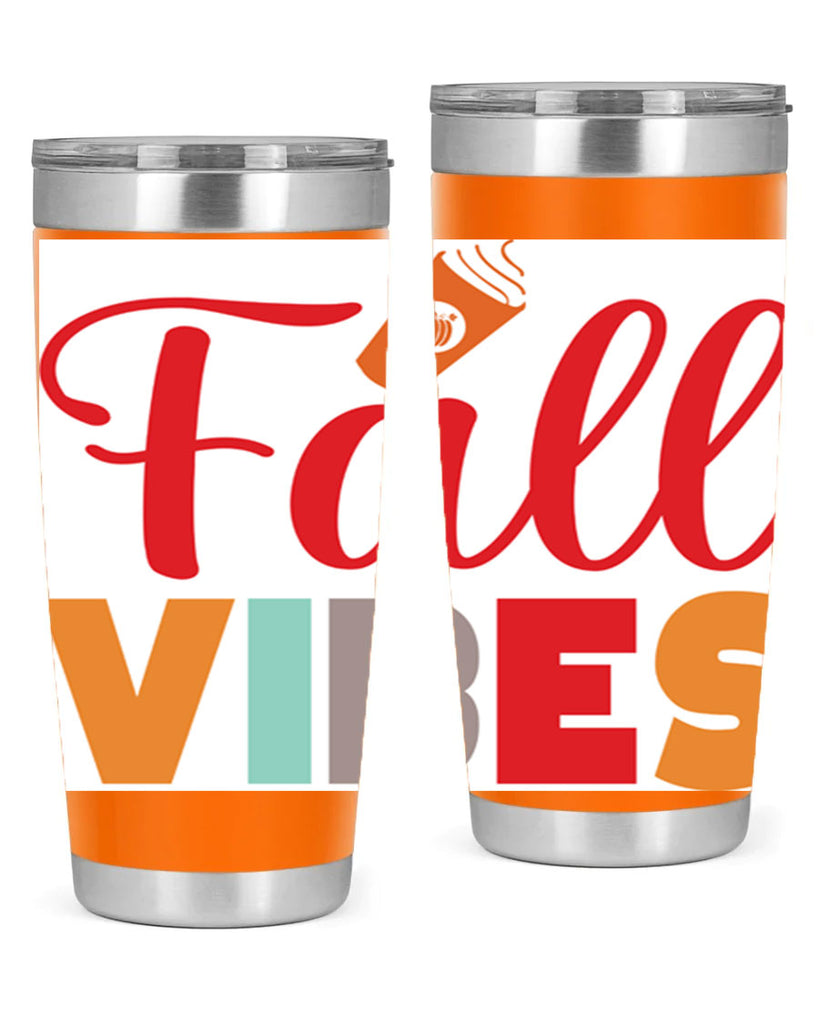 FallVibesdesign 166#- fall- Tumbler