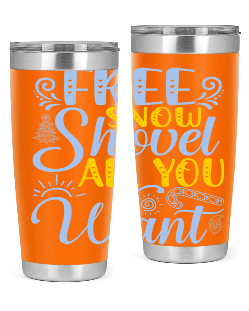 Free snow shovel all you want107#- winter- Tumbler