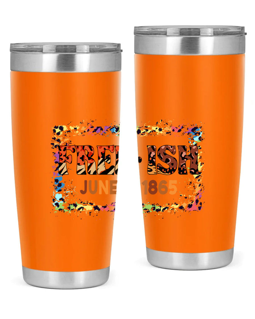 FreeIsh June 1865 Junteenth Png 32#- Juneteenth- tumbler
