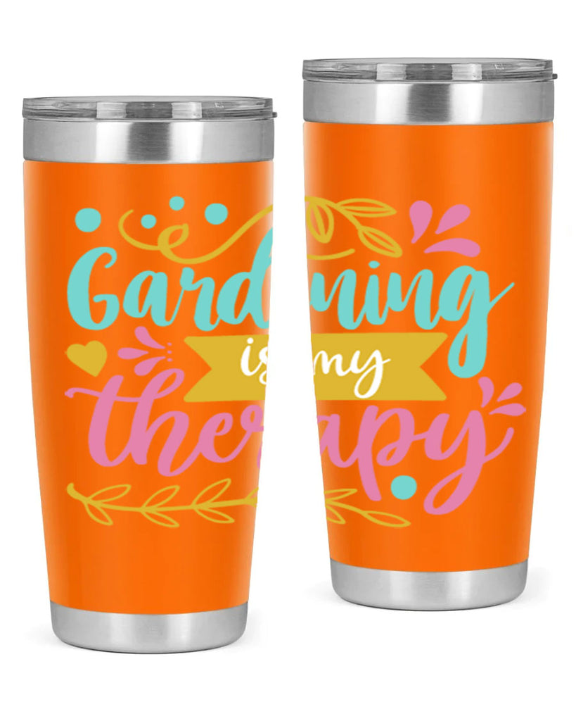 Gardening is my therapy Style 66#- summer- Tumbler