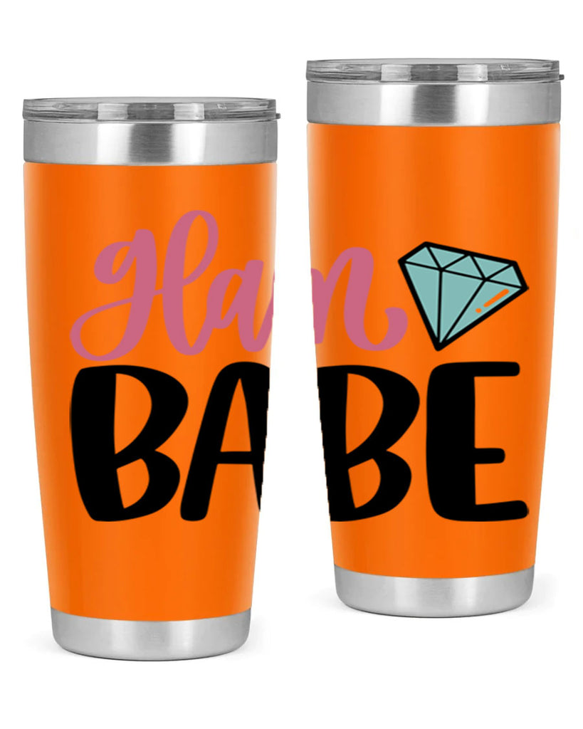 Glam Babe Style 98#- make up- Tumbler