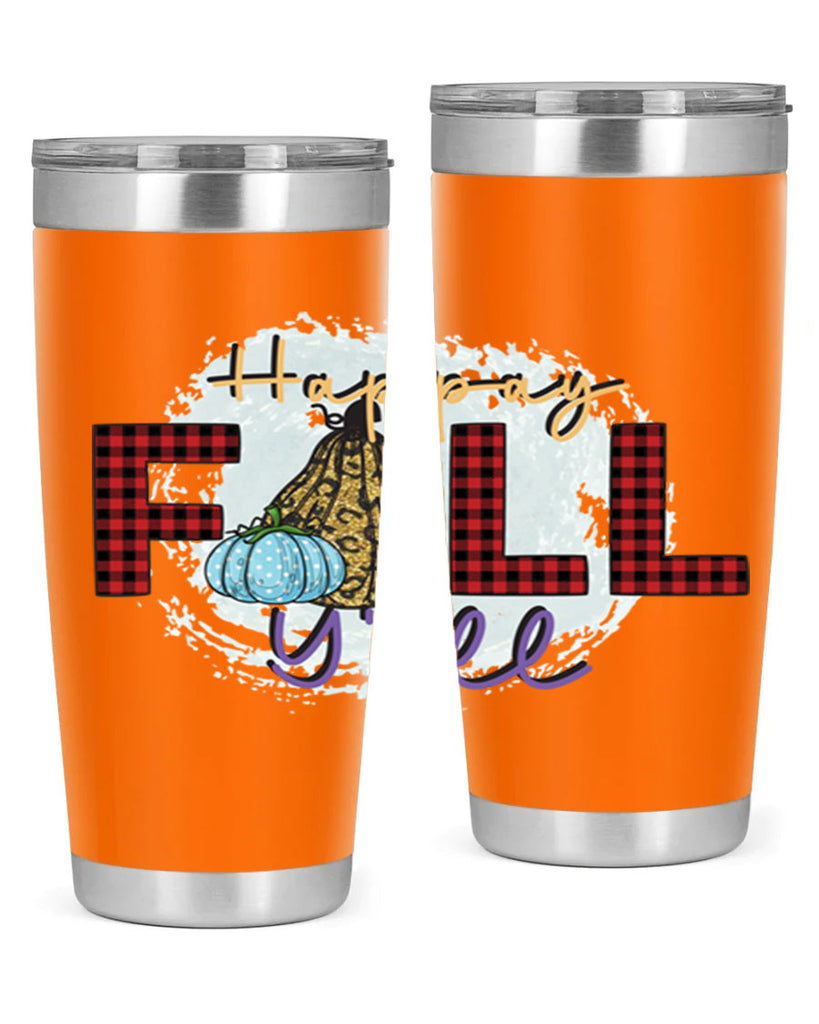 Happay Fall Y all 217#- fall- Tumbler