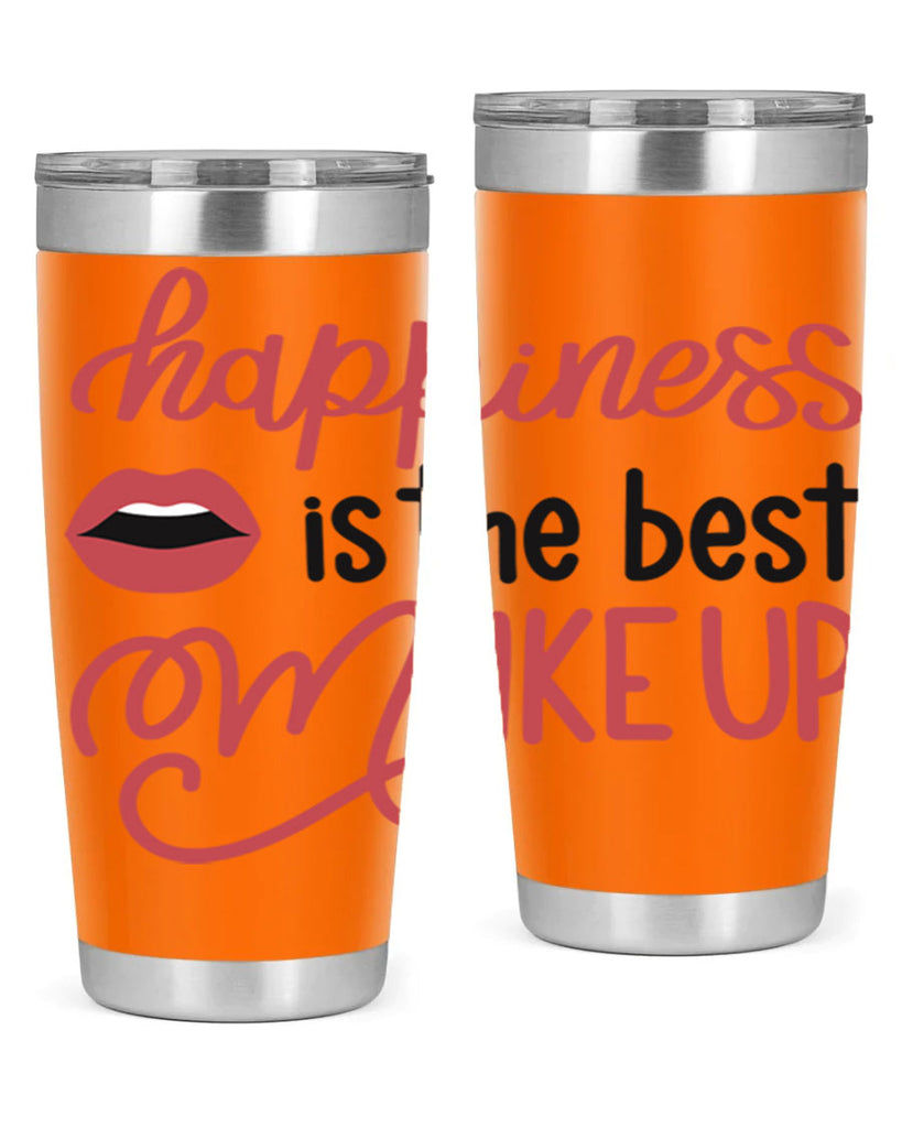 Happiness is the Best Makeup Style 94#- make up- Tumbler