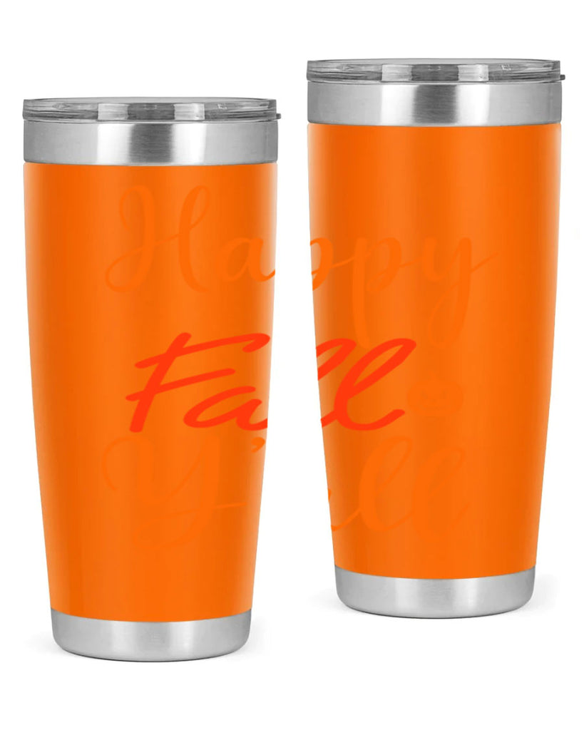 Happy Fall Yall Design 233#- fall- Tumbler