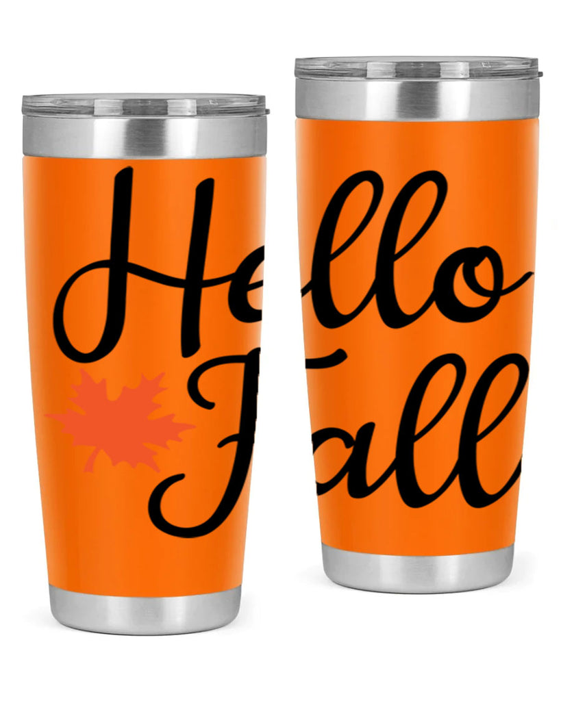 Hello Fall 274#- fall- Tumbler