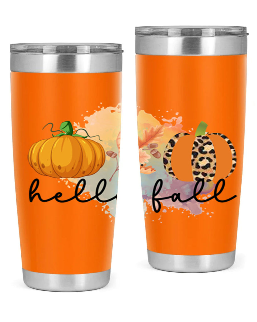 Hello Fall 277#- fall- Tumbler