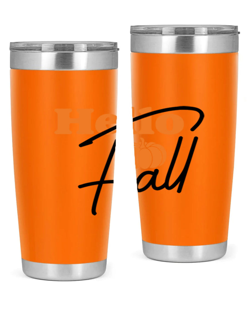 Hello Fall 279#- fall- Tumbler