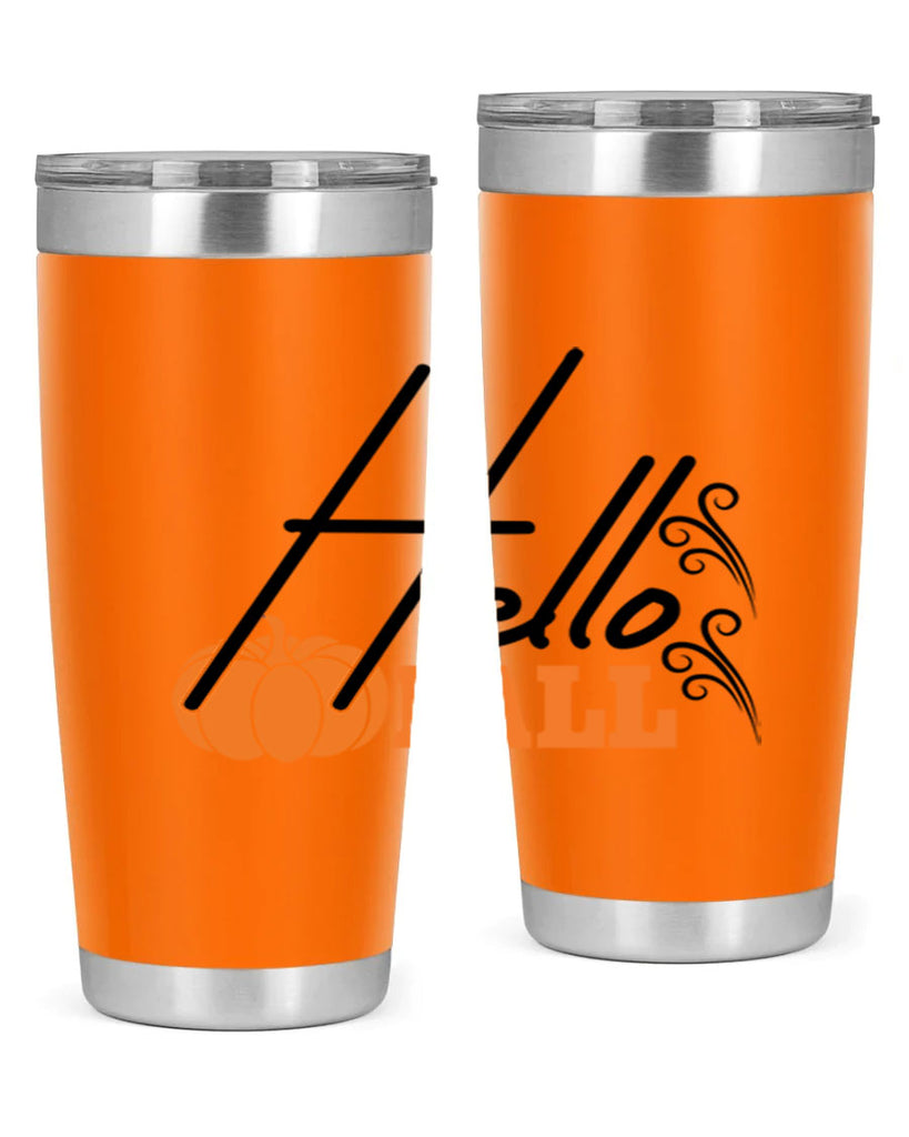 Hello Fall 281#- fall- Tumbler