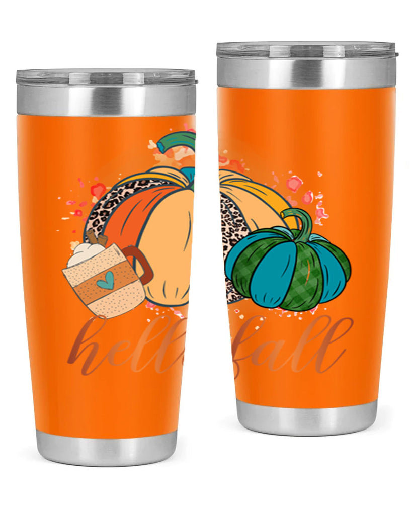 Hello Fall 282#- fall- Tumbler