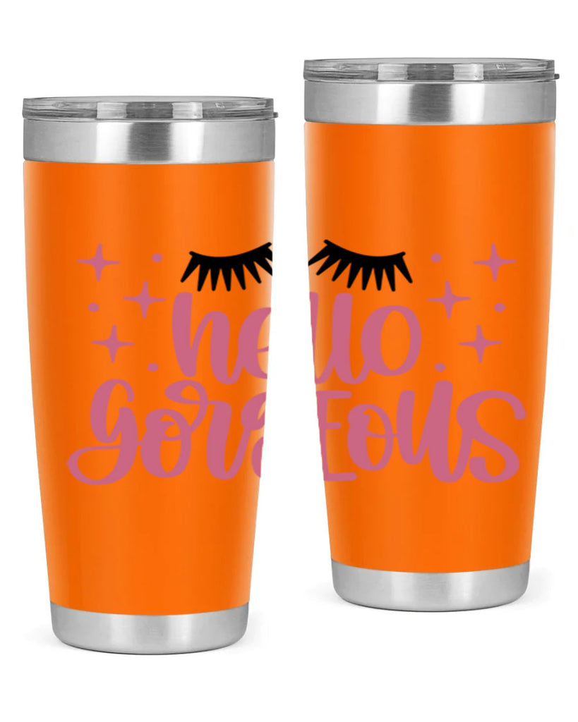 Hello Gorgeous Style 89#- make up- Tumbler