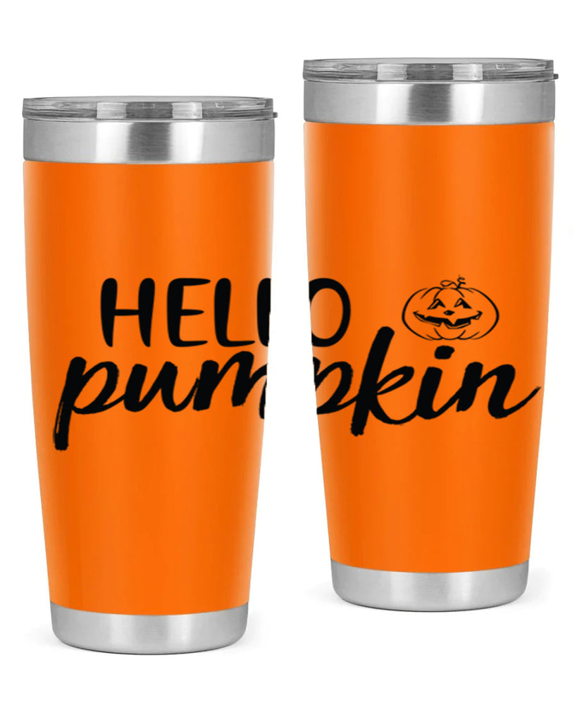 Hello Pumpkin 286#- fall- Tumbler