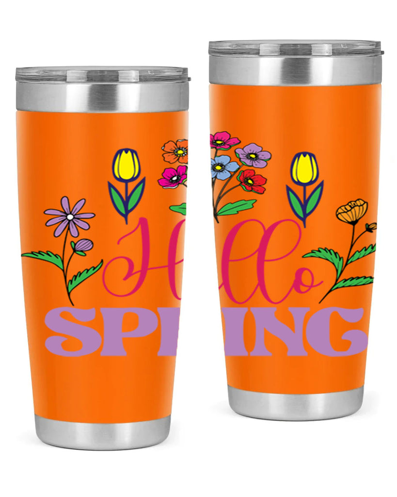 Hello Spring  233#- spring- Tumbler