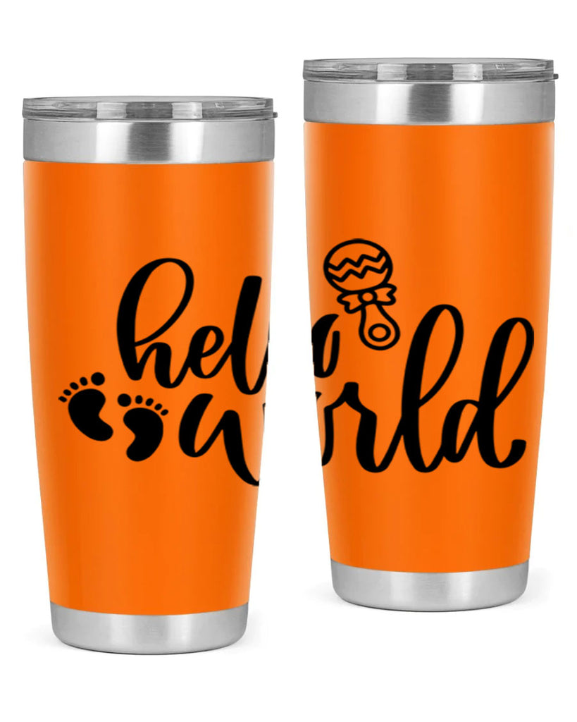 Hello World Style 90#- baby- tumbler