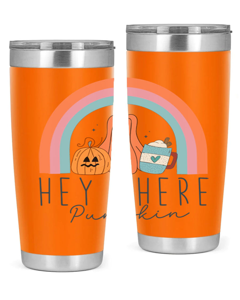 Hey There Pumpkin 309#- fall- Tumbler