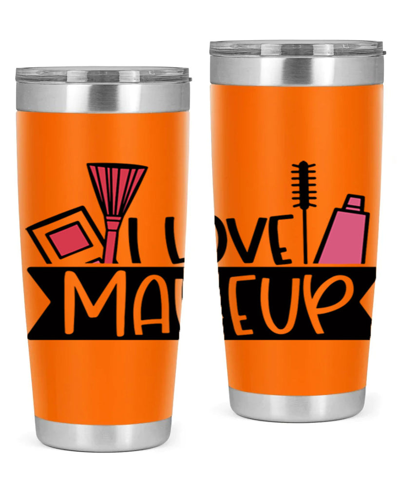 I Love Makeup Style 81#- make up- Tumbler