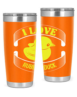 I Love Rubber duck Style 41#- duck- Tumbler