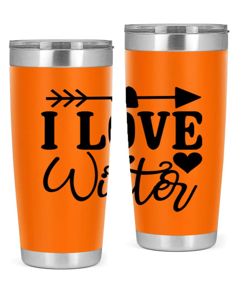I Love Winter 227#- winter- Tumbler