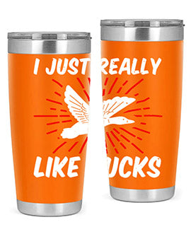 I just really like ducks Style 50#- duck- Tumbler
