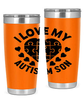 I love my Style 45#- autism- Tumbler