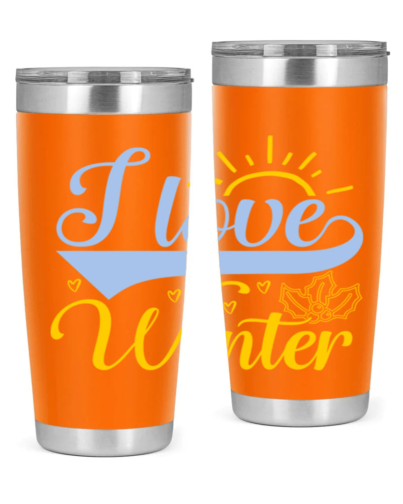 I love winter228#- winter- Tumbler