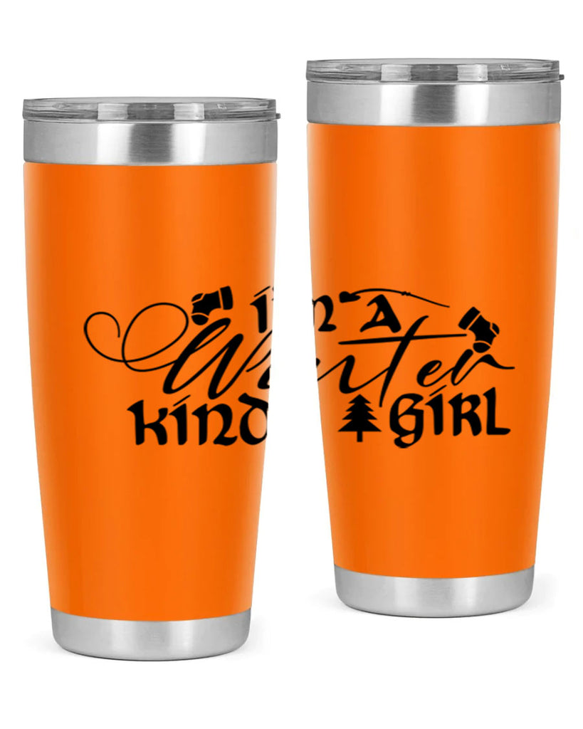 I m A Winter Kinda Girl 230#- winter- Tumbler