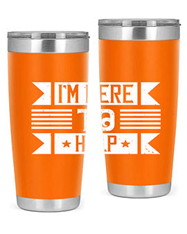 Im Here to Help Style 46#- volunteer- Tumbler