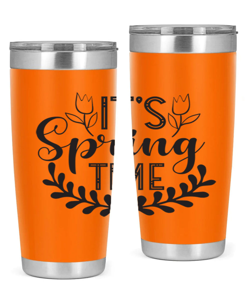 It's spring time281#- spring- Tumbler