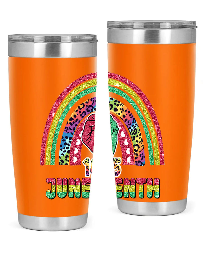 Juneteenth 1865 Rainbow 19#- Juneteenth- tumbler