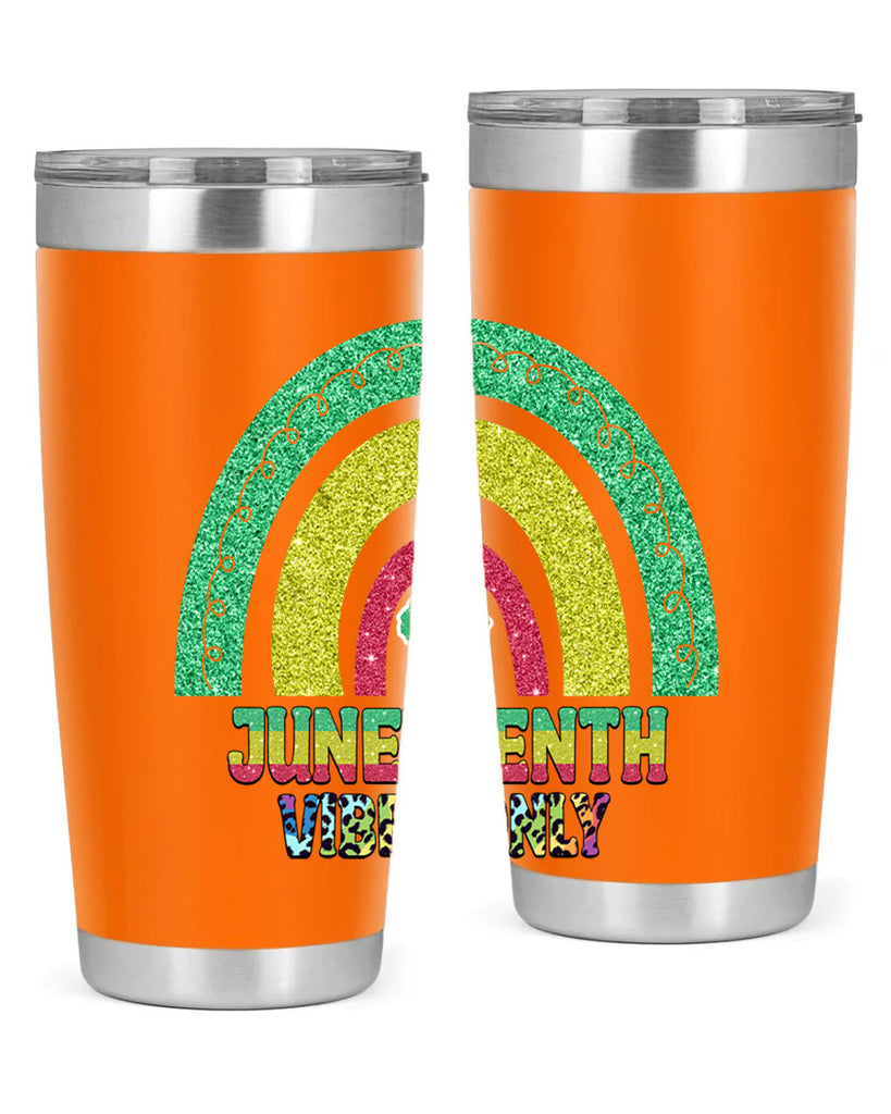 Juneteenth Vibes Only 5#- Juneteenth- tumbler