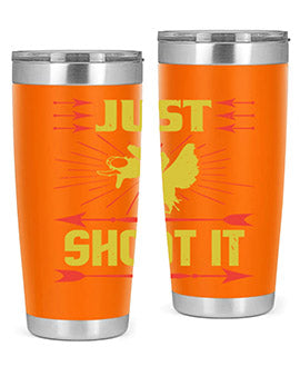 Just shoot it Style 32#- duck- Tumbler