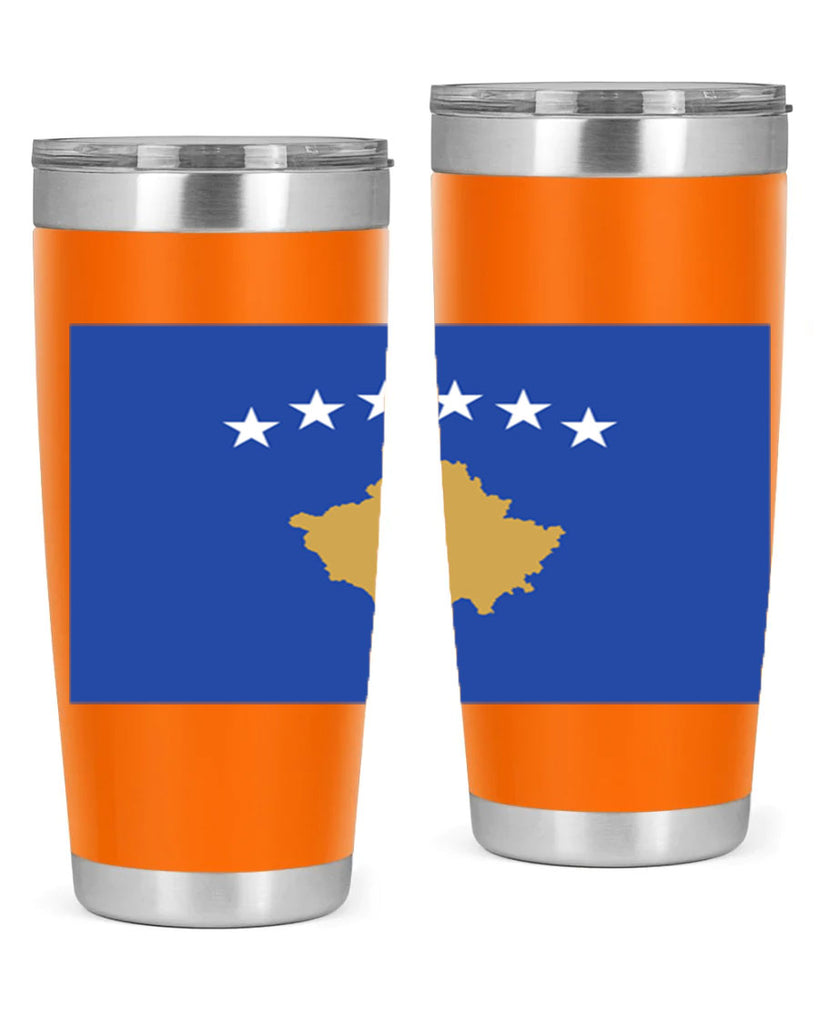 Kosovo 108#- world flags- Tumbler