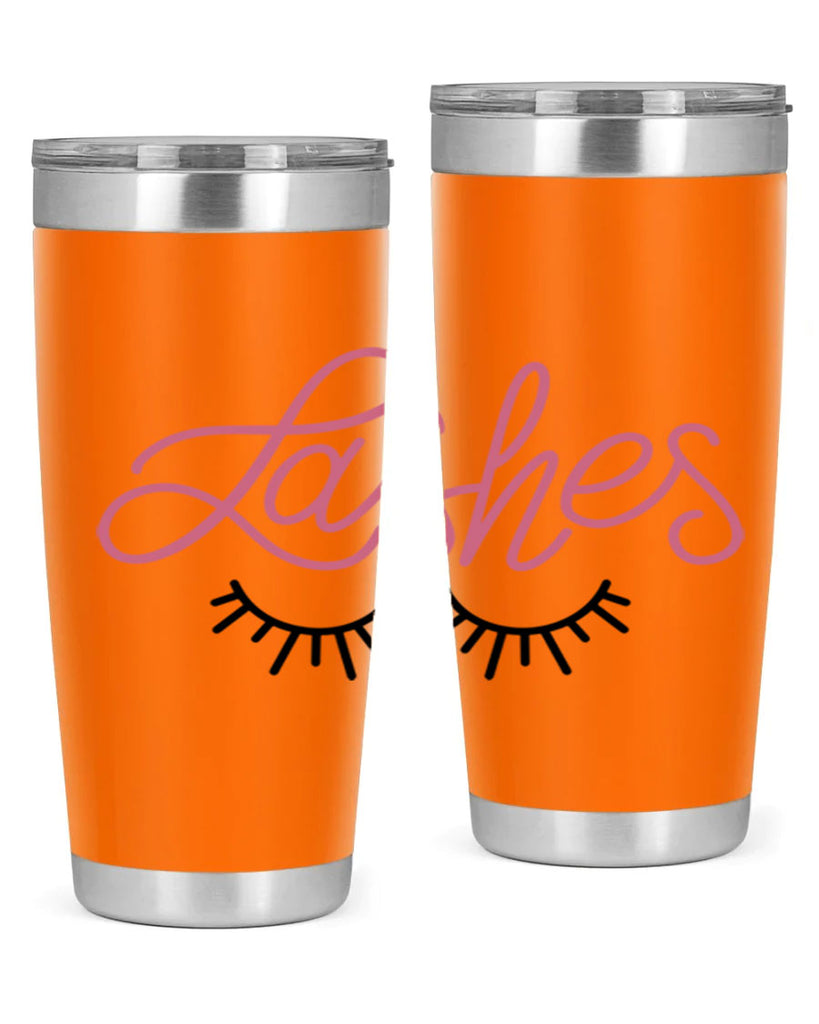 Lashes Style 63#- make up- Tumbler