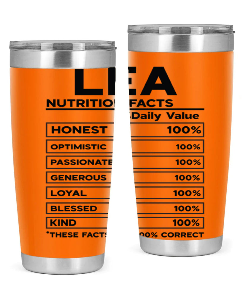 Lea Nutrition Facts 276#- zodiac- Tumbler